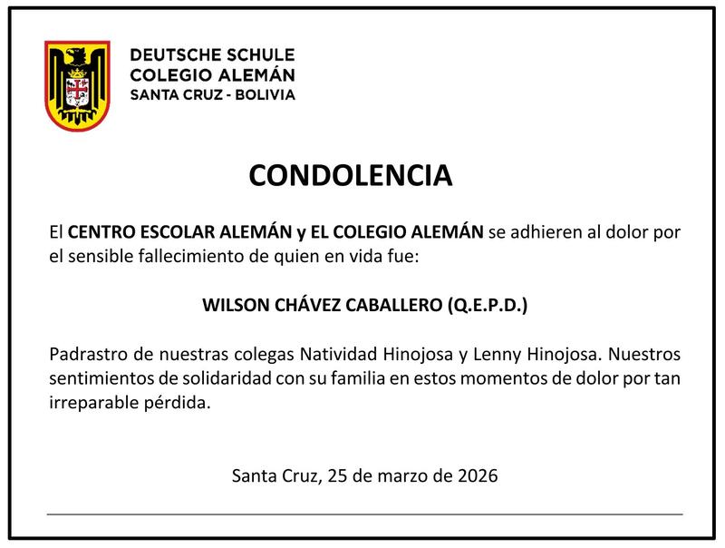 CONDOLENCIA Featured Photo