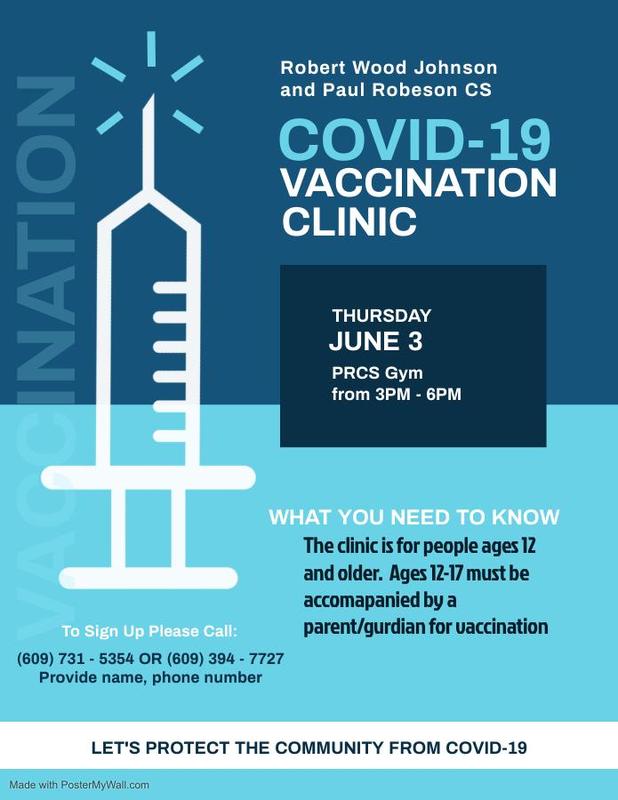 June 3rd-Vaccination Clinic