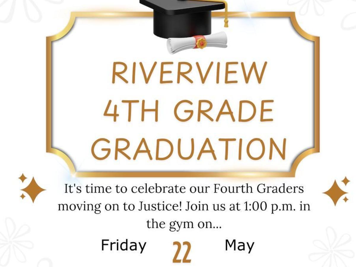 promo graphic - RES 4th grade graduation 2026