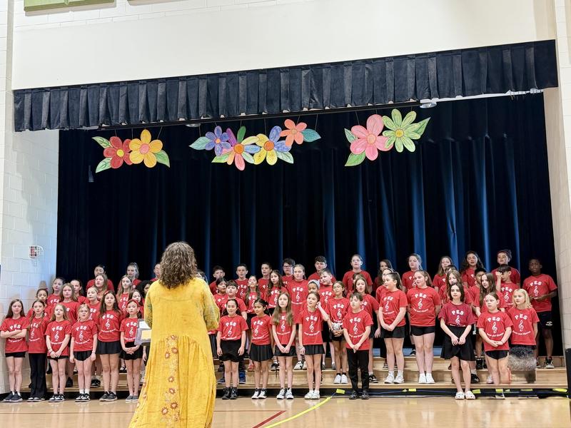 spring concert performance by students