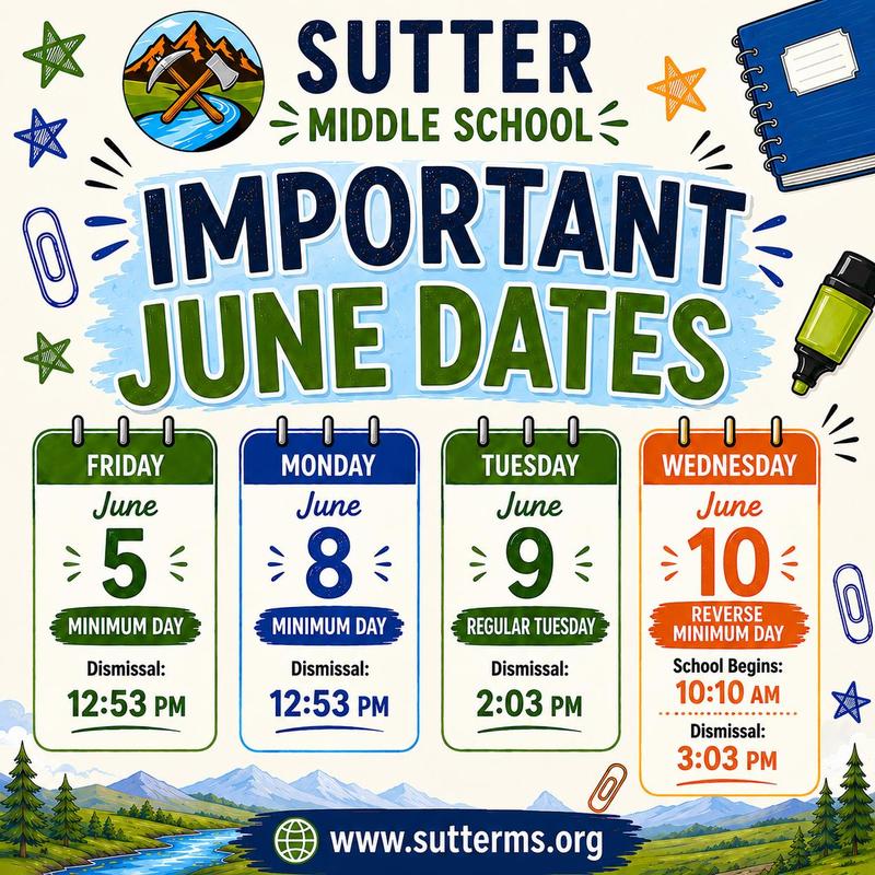Important June Dates Post