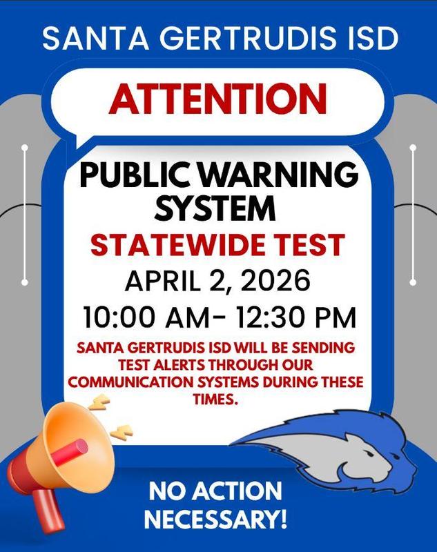 Emergency Management Alert Notice - DRILL April 2 Featured Photo