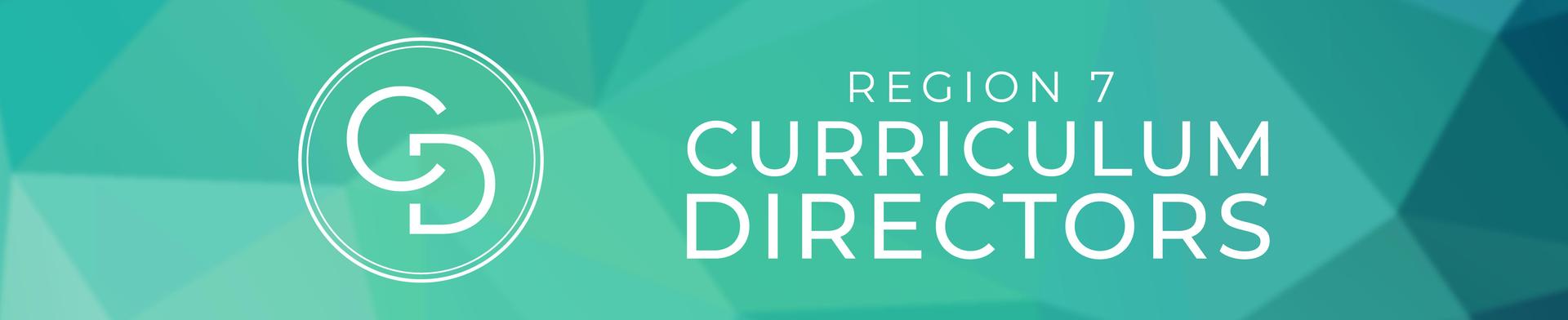 Curriculum DIrectors Banner