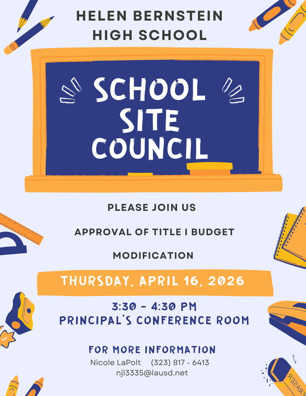 SSC Meeting April 16, 2026