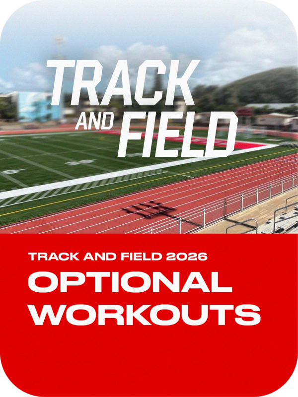 TRACK AND FIELD OPTIONAL WORKOUTS