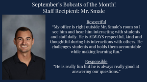 Info about Mr. Smale