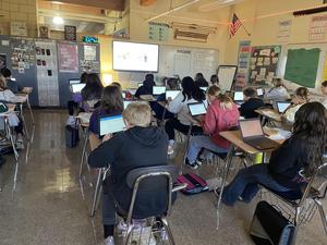 Narrative writing in sixth grade English