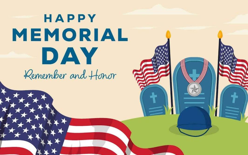 Memorial Day Reminder