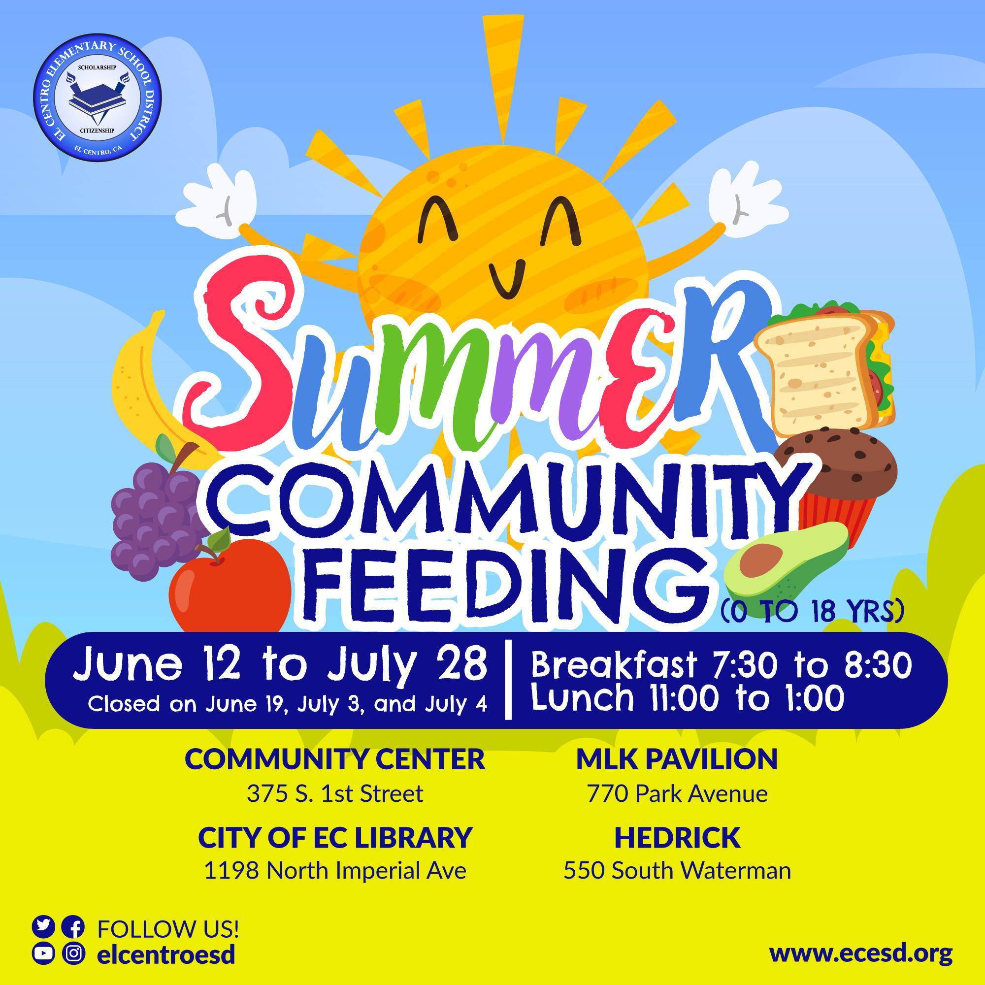 Summer School Meals and Site Finder Child Nutrition / Warehouse