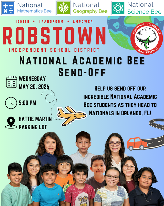 Robstown ISD Students Advance to National Academic Bee Competitions Featured Photo