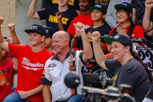 LaVergne High welding students chosen to convert Harley Davidson dirt track motorcycle
