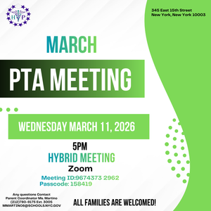 DATE:  Wednesday, March 11, 2026  TIME: 5:00pm