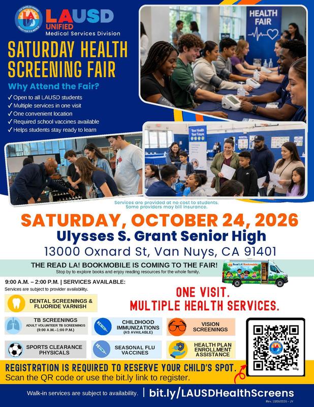 LAUSD Health Fair