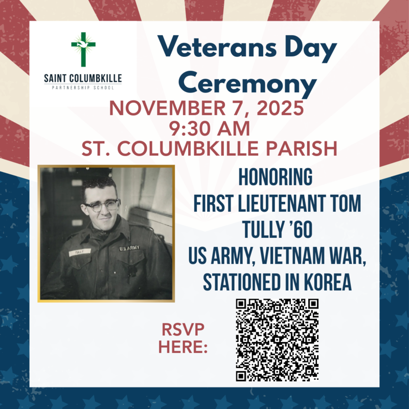 Honoring First Lt. Tom Tully ’60 – November 7 Featured Photo