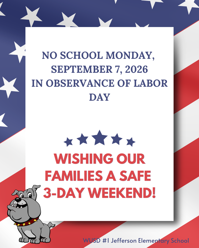 No School Notification Sept  7