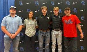 SH Athletes To Continue Athletic Careers In College