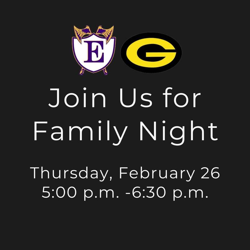 High School Family Night 2/26