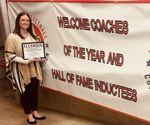 Coach Doman at IBCA Banquet