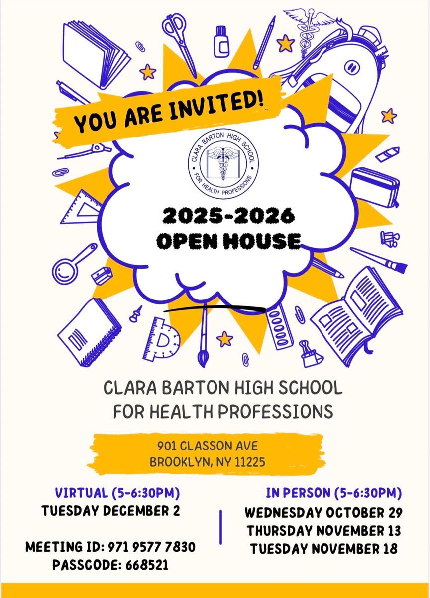 you are invited to our open house