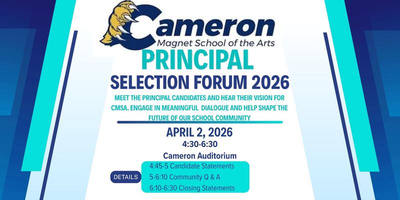 Principal Candidate Forum