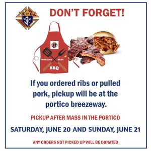 Ribs Pickup Reminder
