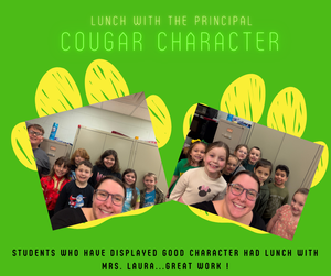 Good Character Lunch with Mrs. Laura!