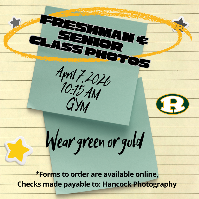 freshman and senior class photos