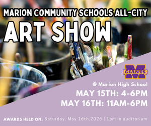 promo graphic: 2026 MCS All-City Art Show