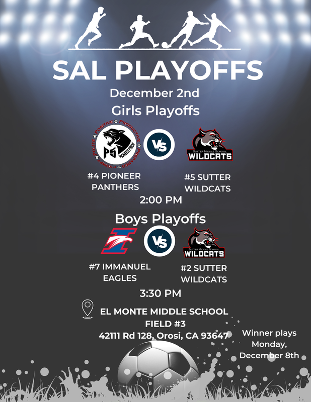 Sutter Soccer Flier