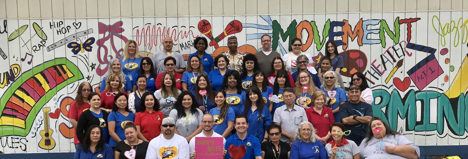 Alcott Elementary staff would like to remind our Eagle Family and extended PUSD Family to SOAR and Don't Quit!