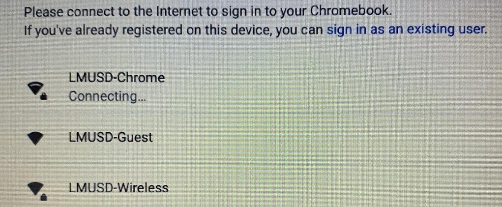 Chromebook wireless