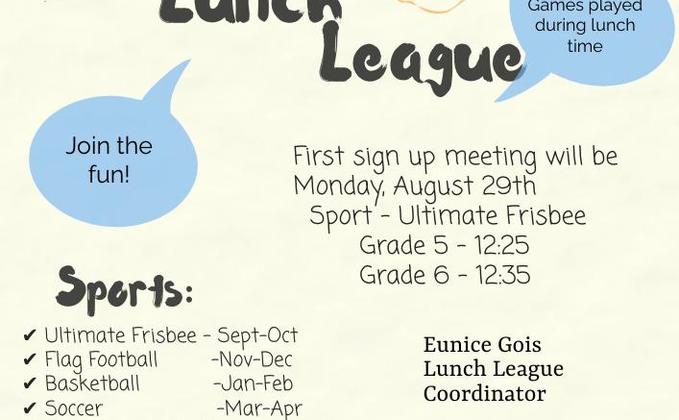 Lunch League Sports