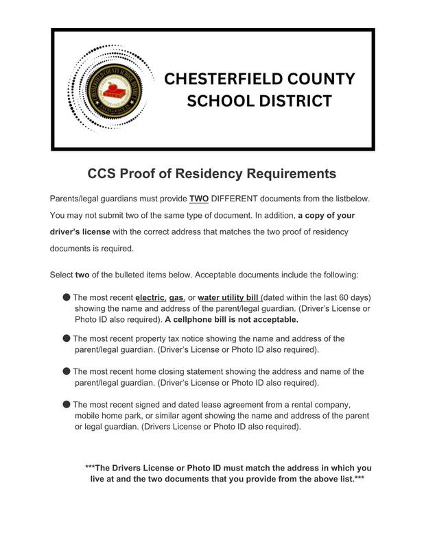 proof of residency