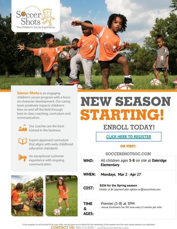 Elementary Soccer Shots