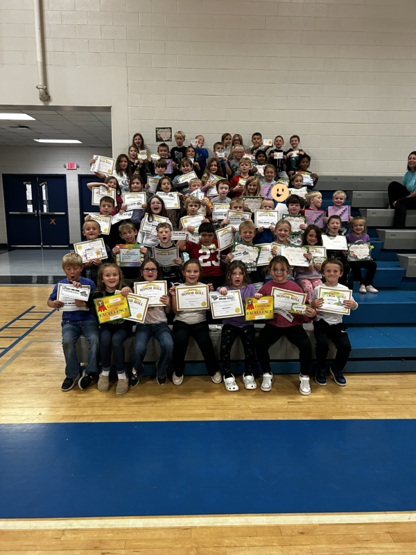 1st Grade Award Winners