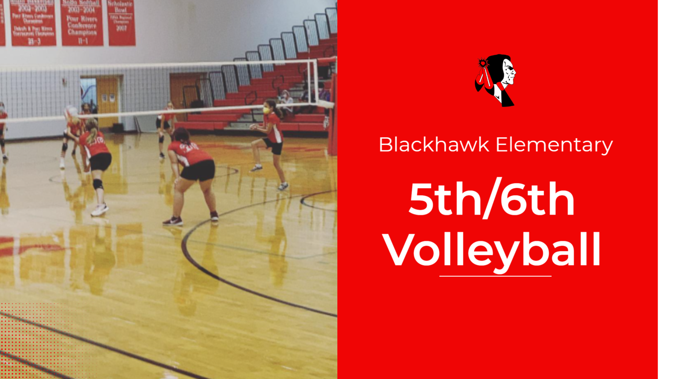 5th/6th Grade Volleyball Volleyball Blackhawk Elementary School