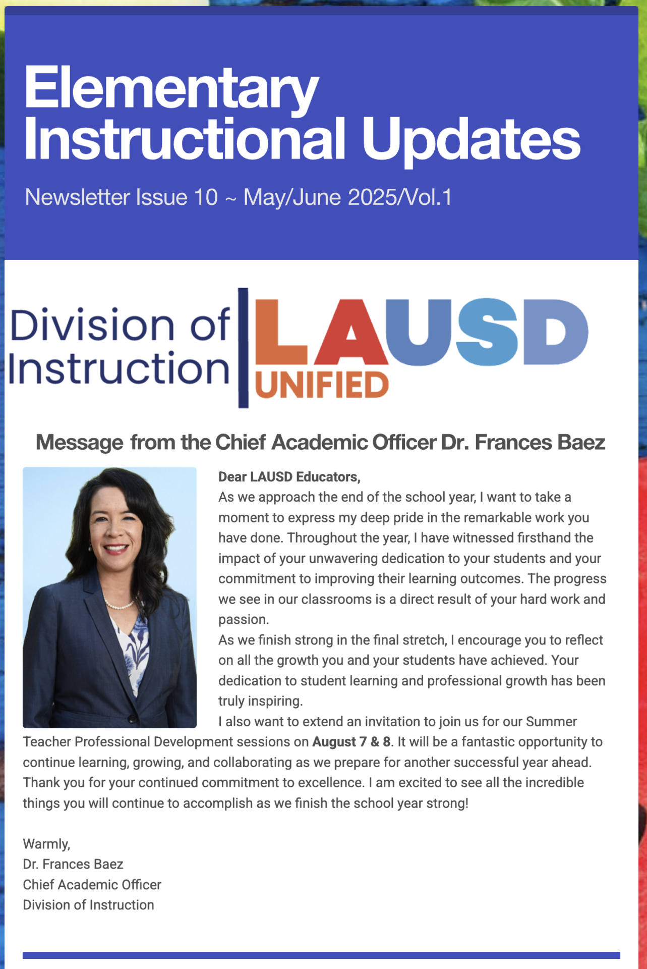 newsletter