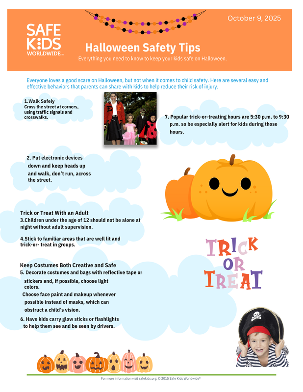 Halloween Safety Tips #2