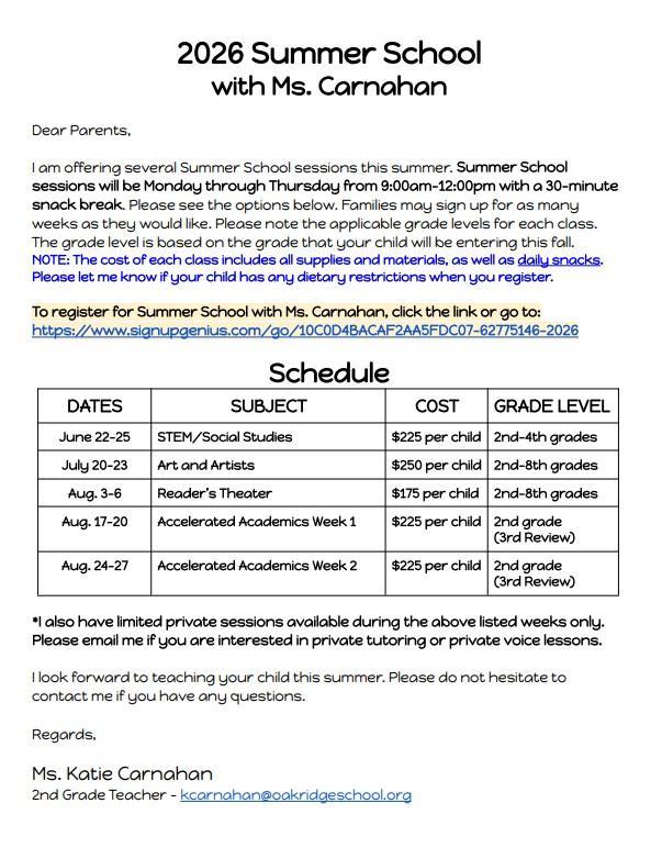 2026 Carnahan summer 1 of 2