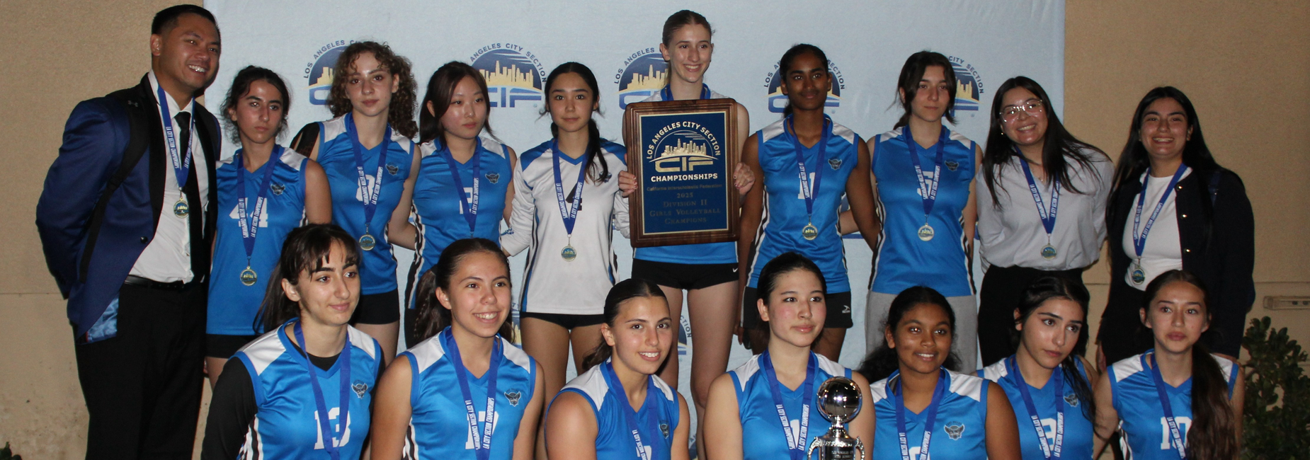 Girl's Volleyball CIF Champions 2025!