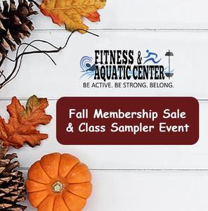 Fall Membership Sale