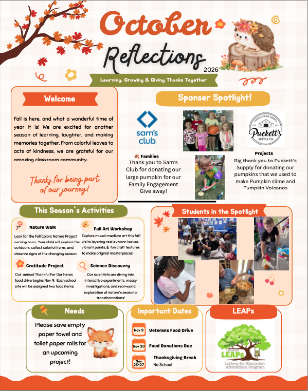 fall newsletter