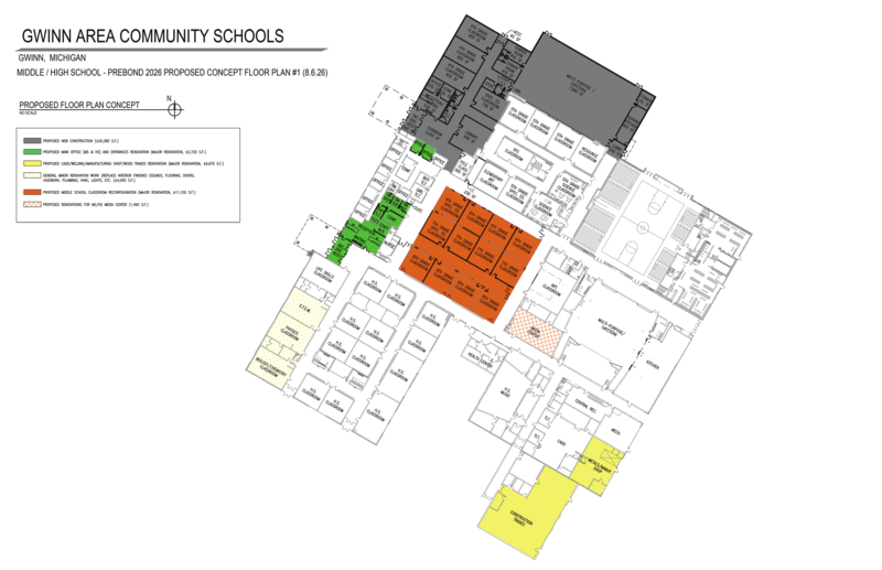 Map of proposed Bond porject