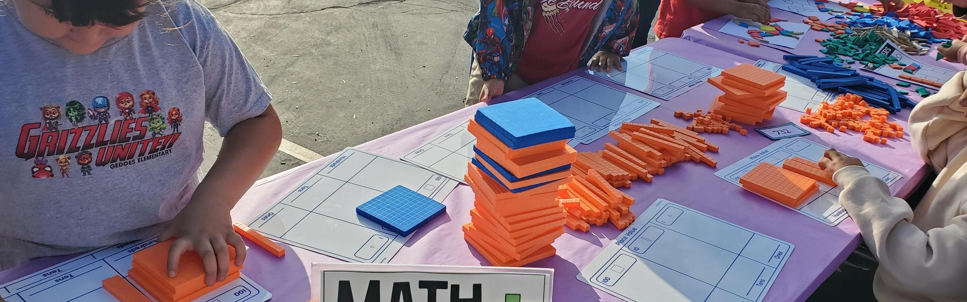 Math Mania Fun with Base Ten Blocks!