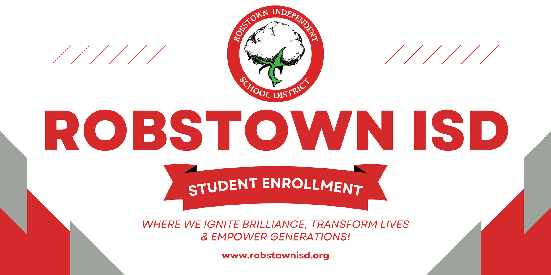 Student Enrollment Banner
