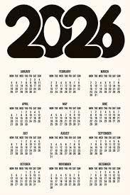 2026 Calendar