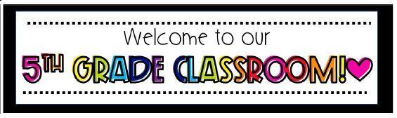 5th Grade Classroom