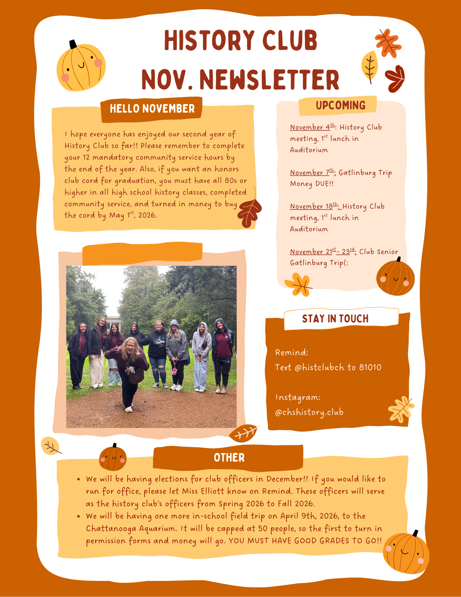 Club News- Sept. 2025