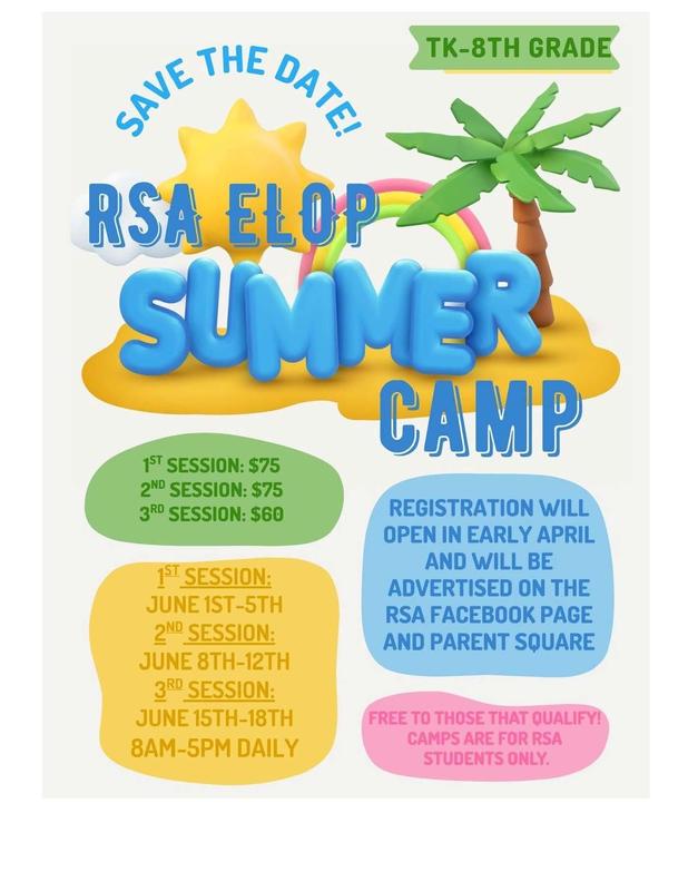 Summer Camp registration