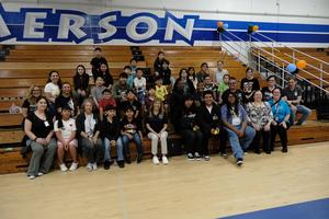Speed Cube day - image of contestants on day of